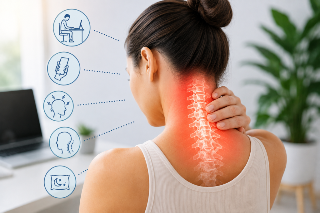 Dor no Pescoço: Causas, Sintomas e Como a Fisioterapia Pode Ajudar